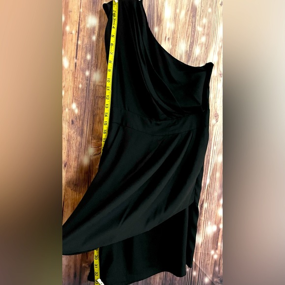 One Shoulder Mini Drape Dress - Picture 4 of 5